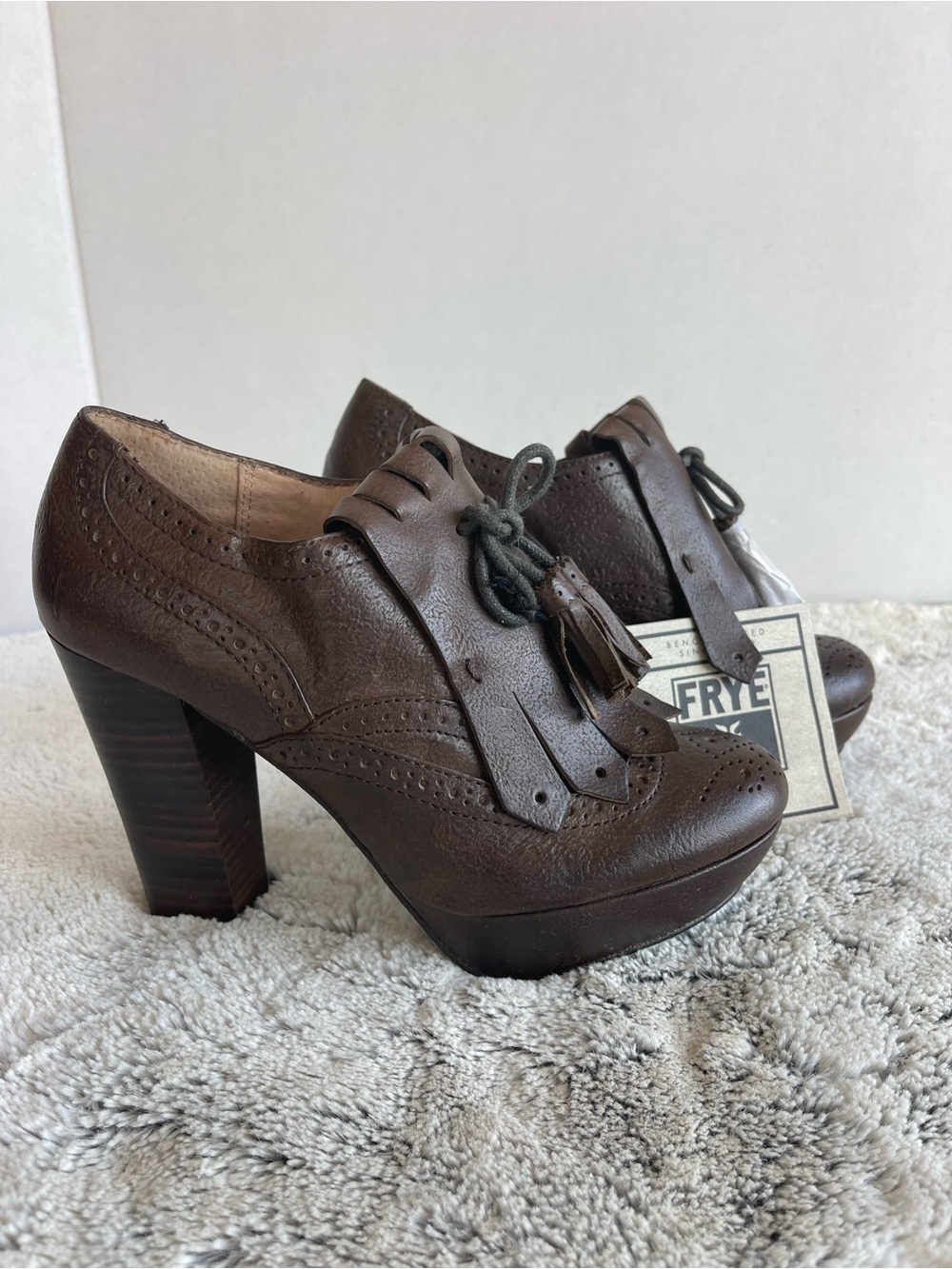 Frye Naiya Kiltie Oxford. Size 6.5 New With out Box
